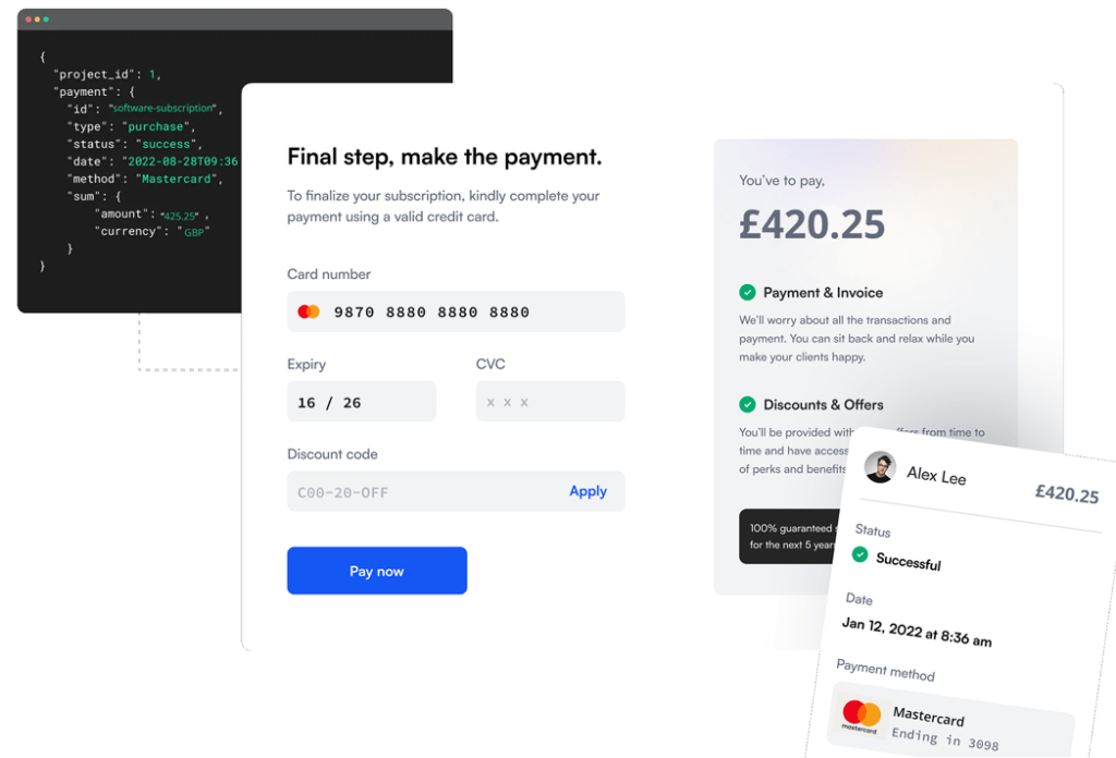 Take Online Payments MS API Integration